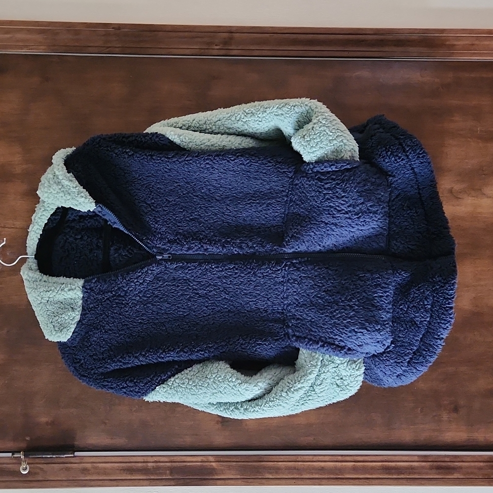 SO | Kohl's | Full Zip Sherpa Jacket | Junior's XL | NWT